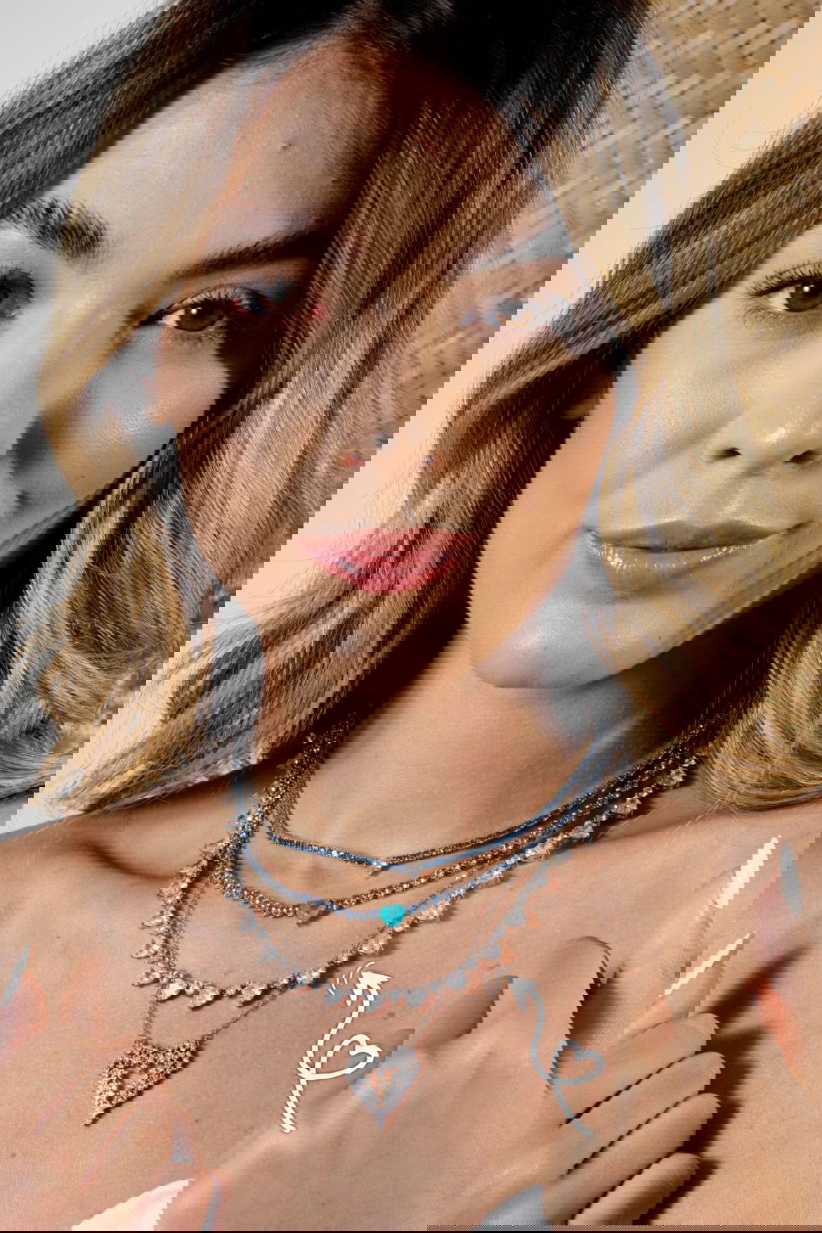 Riviera Maleável com Zircônia Cristal (Terceira) Fecho Joia em Ródio Branco