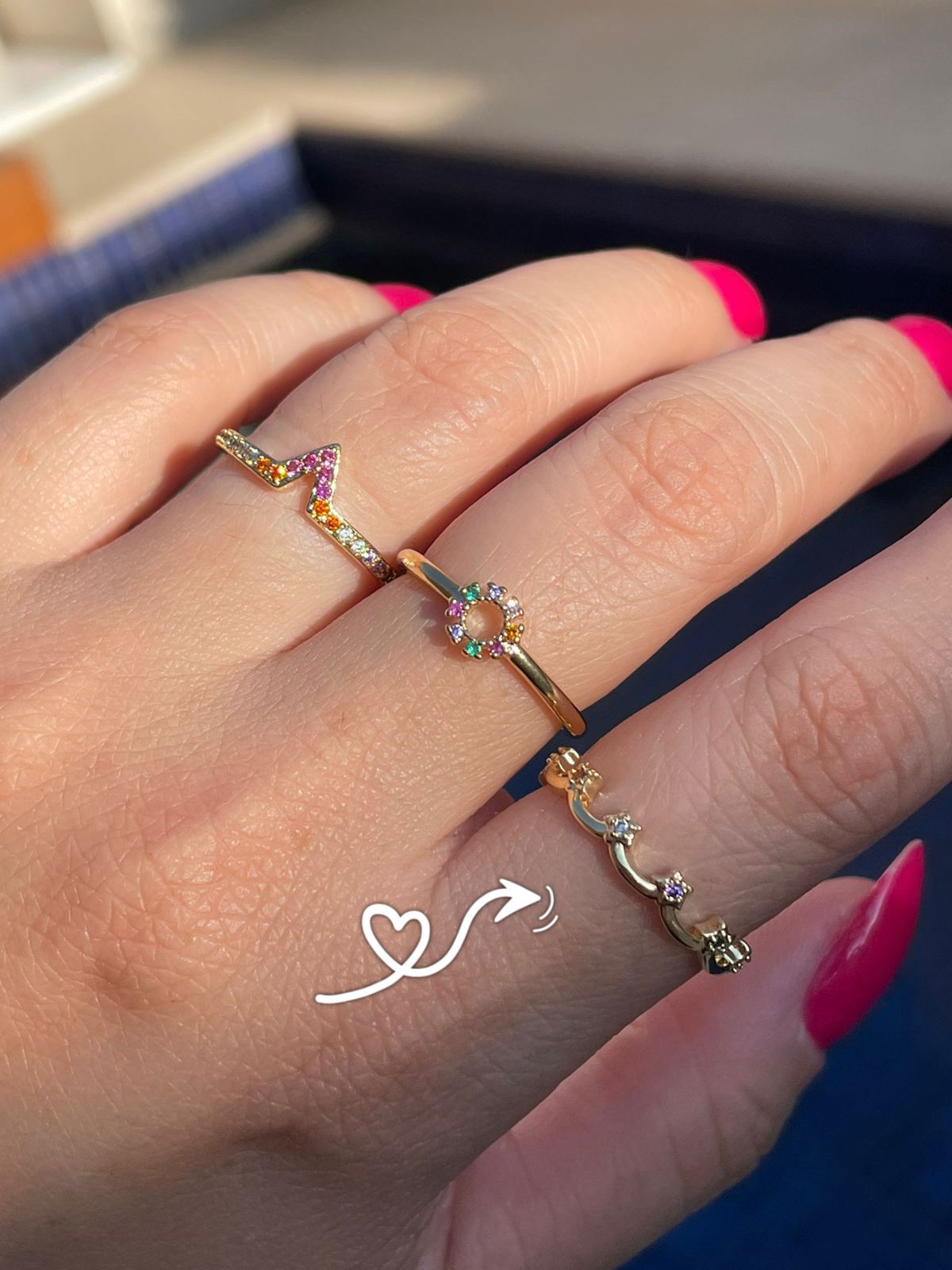 Anel Coroinha Roliça em Banho de Ouro