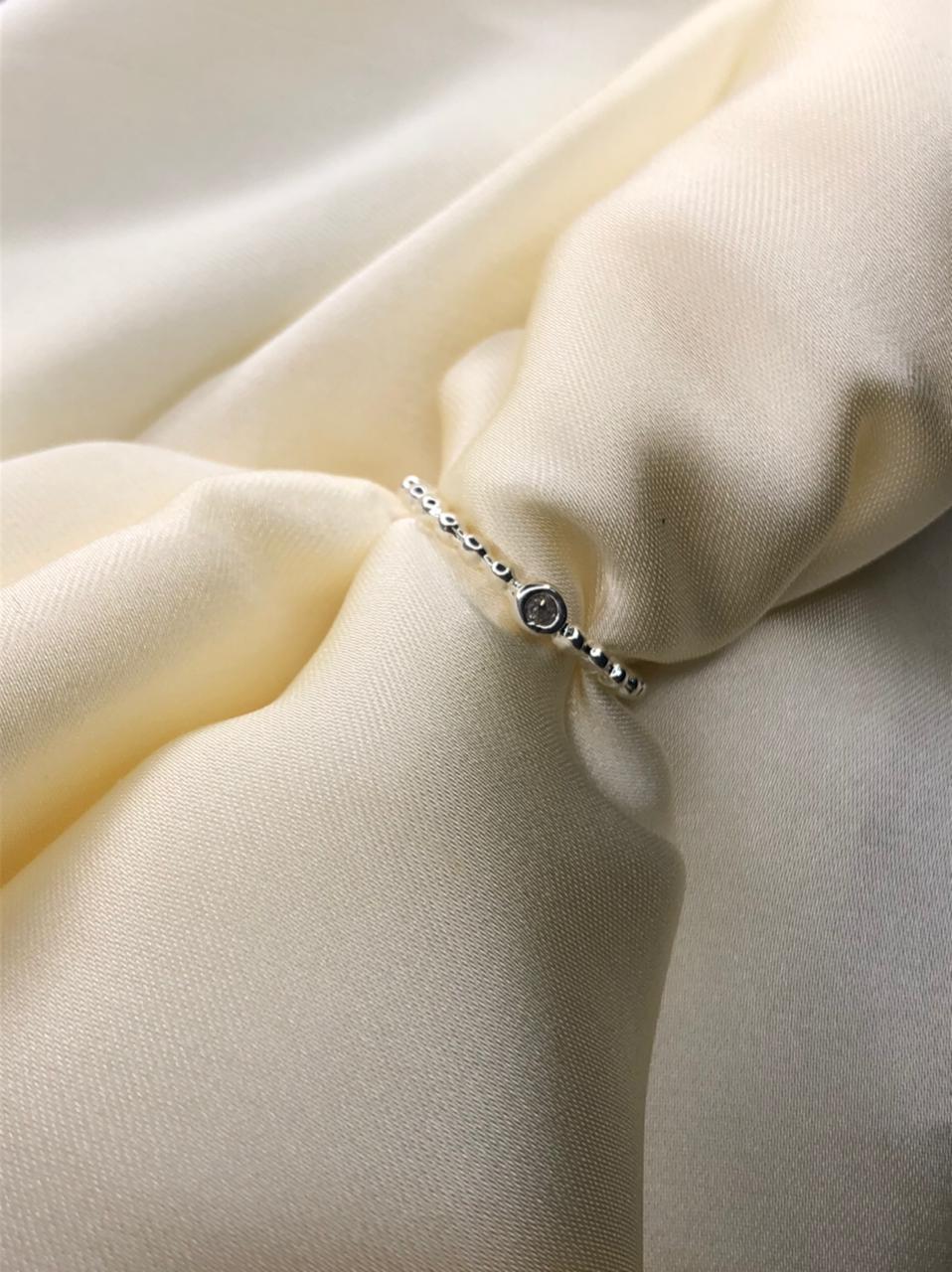 Anel Inspired em Banho de Prata