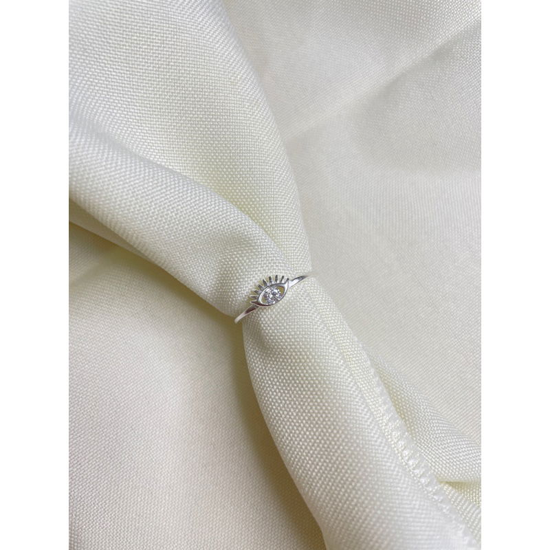 Anel Olho Grego Prata 950