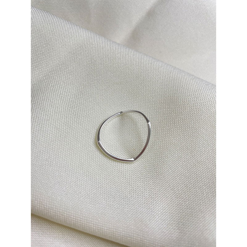 Anel Quatro Pontas Prata 950