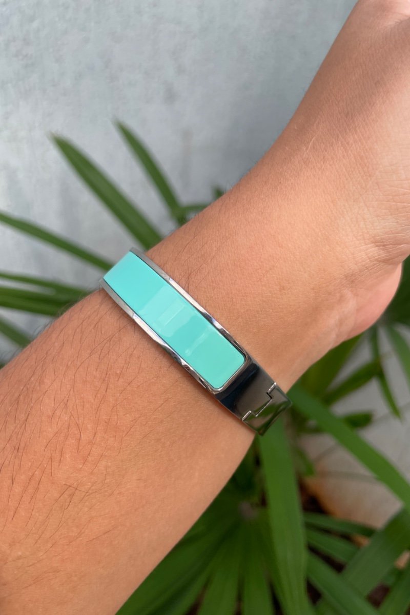 Bracelete Inspired em Ródio Branco