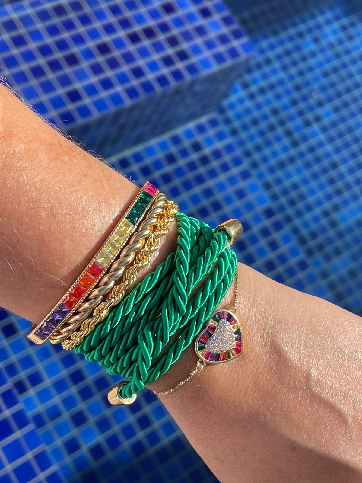 Cordão Marroquino Banho de Ouro