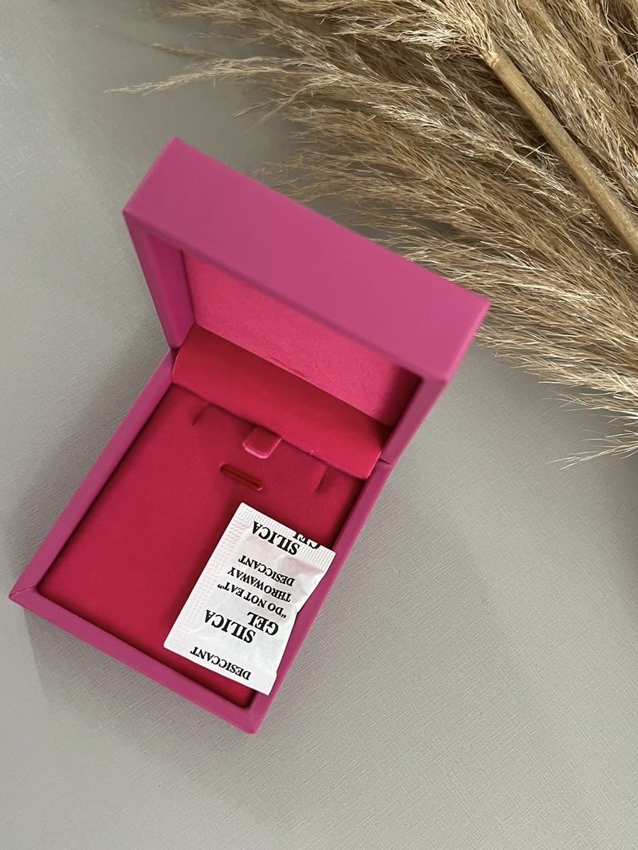 Estojo de Joias Rosa Pink ( P ) em Courino