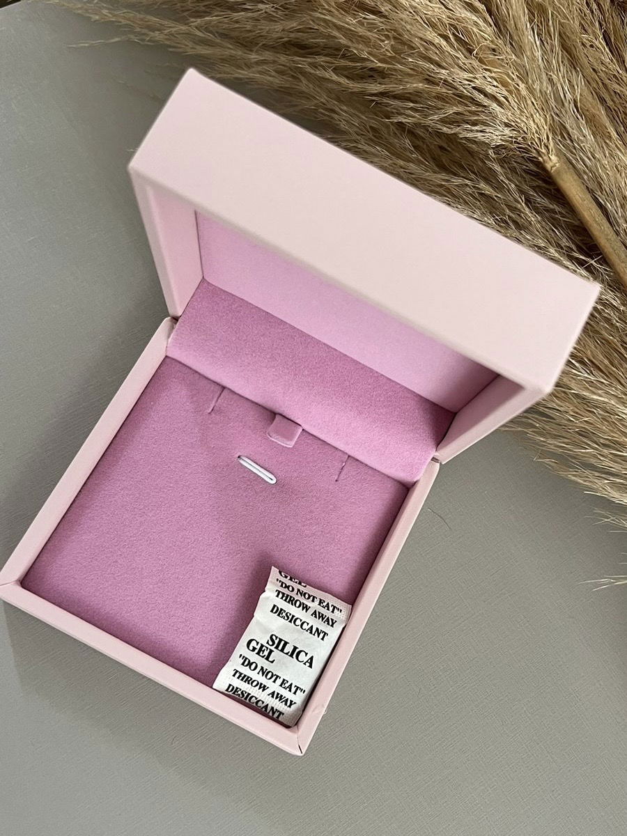 Estojo de Joias Rosa Claro ( P ) de Courino