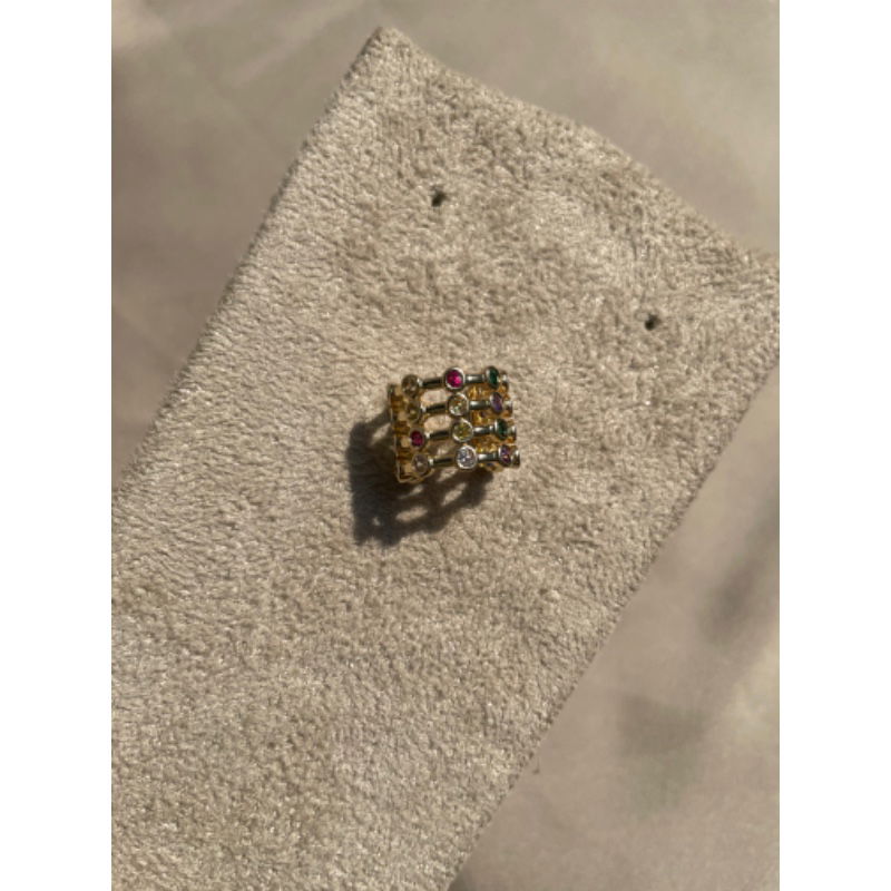 Piercing Fake Cloors em Banho de Ouro